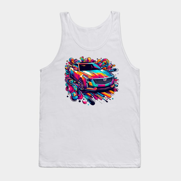 Cadillac CT6 Tank Top by Vehicles-Art